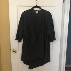 Dark Gray LuLaRoe Lindsay Kimono